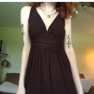 J. Crew Brown Sleeveless Dress